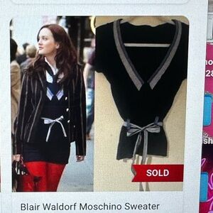ISO: Blair Waldorf Moschino Sweater